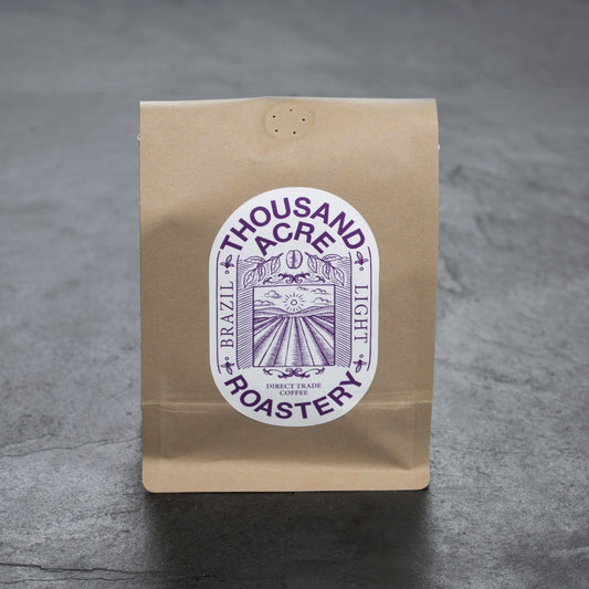 Brazil Specialty Light Roast Ground Coffee | Thousand Acre Roastery