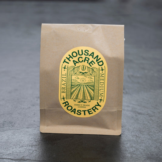 Brazil Specialty Medium Roast Ground Coffee | Thousand Acre Roastery