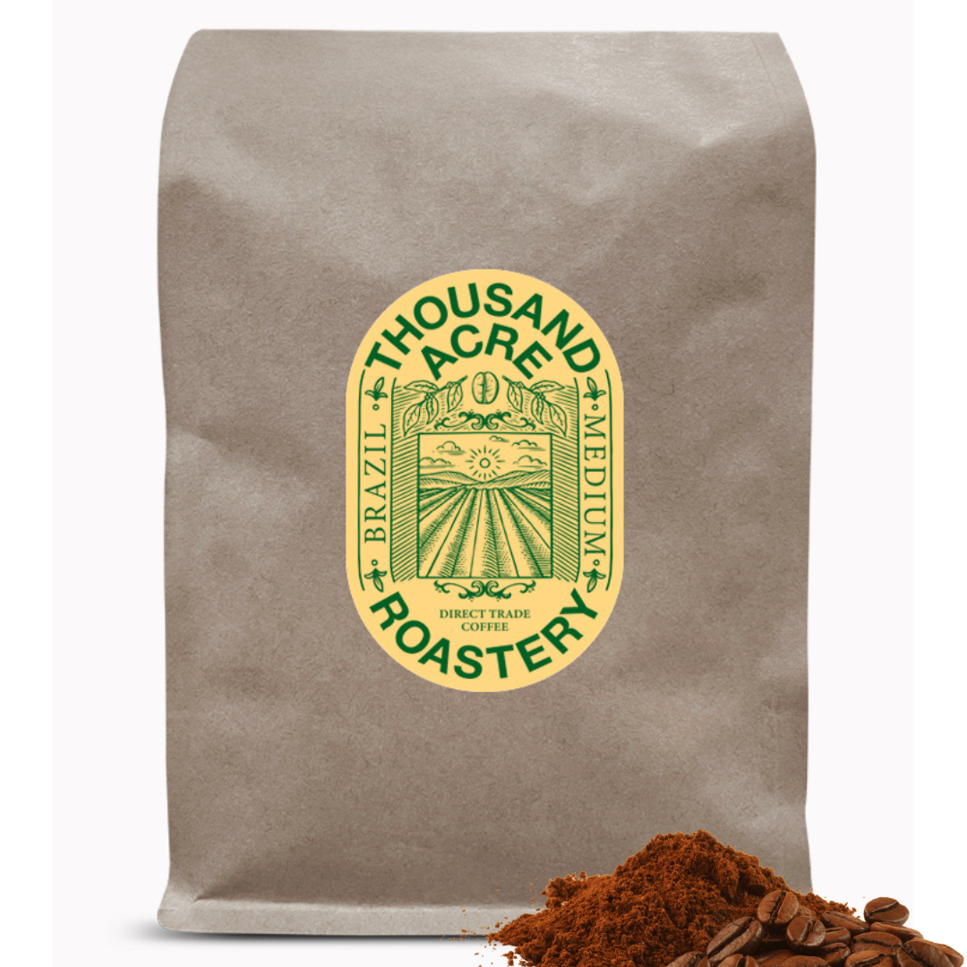 Brazil Specialty Medium Roast Ground Coffee | Thousand Acre Roastery
